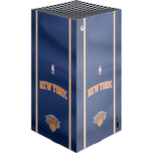 NBA New York Knicks Jersey XBox Series X Digital Edition Console Skin